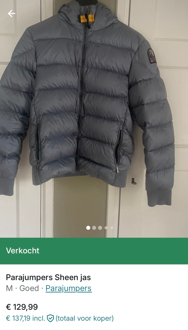 Parajumper sheen jas